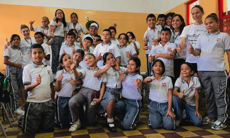 Queridos compañeros, tengo que contaros mi increíble historia de voluntariado en Colombia