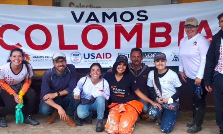 En Vamos Colombia, nos pusimos la camiseta para apoyar a la comunidad de Usme