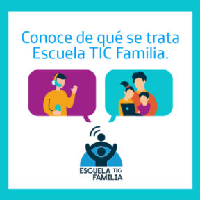 Conoce la infografía de Escuela TIC Familia.