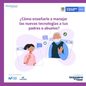 Descubre el método para enseñarle las nuevas tecnologías a tus padres o abuelos