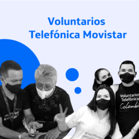 Voluntarios Telefónica Movistar lideraron iniciativas de transformación digital