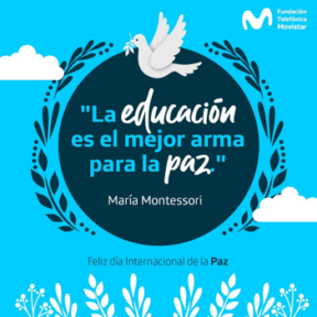 La fundación telefónica movistar apoya la construcción de paz desde las aulas