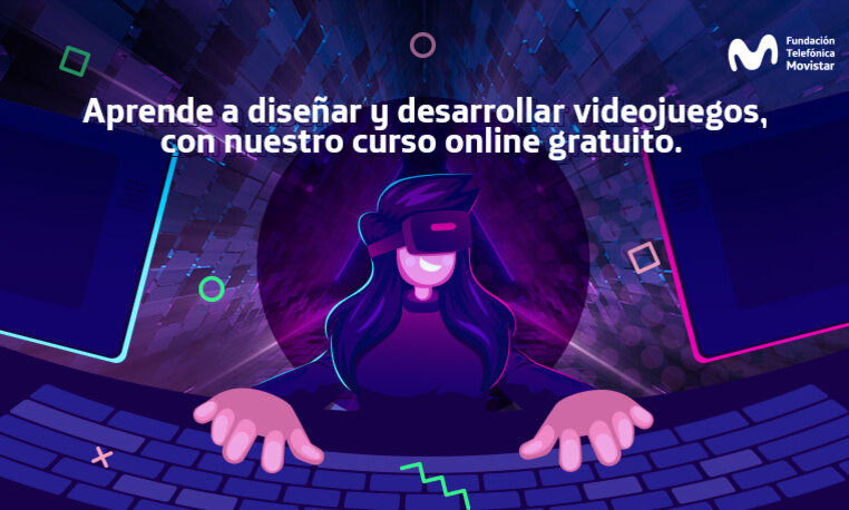 Aprende a diseñar y desarrollar videojuegos, con nuestro curso online gratuito