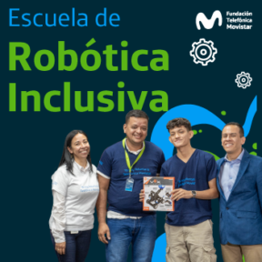 Lanzamiento de la escuela de robotica Inclusiva en Colombia de Fundación Telefonica movistar