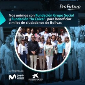 Más de 135.000 ciudadanos de Bolívar formados en educación digital con Fundación Telefónica Movistar