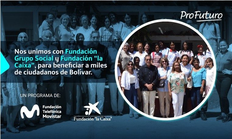 Más de 135.000 ciudadanos de Bolívar formados en educación digital con Fundación Telefónica Movistar